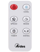 Oro vėsintuvas Ardes Eolo Touch, su nuotoliniu valdymu