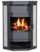 Plieninė krosnelė Victoria Pearl B, 14 kW