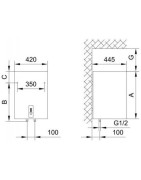 Elektrinis vandens šildytuvas Gorenje OGBS 120 E5