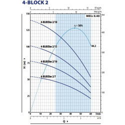 Giluminis vandens siurblys Pedrollo 4BLOCKm 2/13