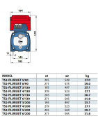 Vandens siurblys su dažnio keitikliu Pedrollo TS2-PLURIJET 6/90