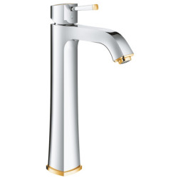 Praustuvo maišytuvas Grohe Grandera XL, aukštas, chromas/auksas