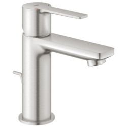 Praustuvo maišytuvas Grohe Lineare XS, plienas, su dugno vožtuvu