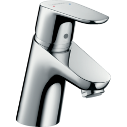 Praustuvo maišytuvas Hansgrohe Focus 70, su push-open ventiliu