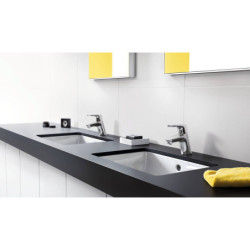 Praustuvo maišytuvas Hansgrohe Focus 70, su push-open ventiliu