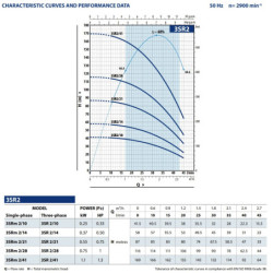 Giluminis vandens siurblys Pedrollo 3SR2/41, 400V