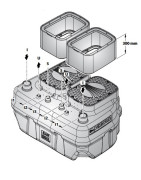 Paaukštinimas 300mm, Pedrollo SAR 250-550 nuotekų siurblinėms