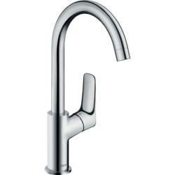 Praustuvo maišytuvas Hansgrohe Logis 210, chromas, su vožtuvu