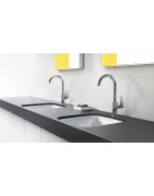 Praustuvo maišytuvas Hansgrohe Logis 210, chromas, su vožtuvu