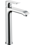Praustuvo maišytuvas Hansgrohe Metris 200, chromas, su vožtuvu