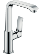 Praustuvo maišytuvas Hansgrohe Metris 230, chromas, su vožtuvu