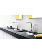 Praustuvo maišytuvas Hansgrohe Metris 230, chromas, su vožtuvu