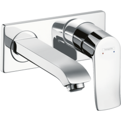 Praustuvo maišytuvas Hansgrohe Metris 165, chromas, sieninis