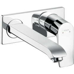 Praustuvo maišytuvas Hansgrohe Metris 225, chromas, sieninis