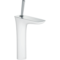 Praustuvo maišytuvas Hansgrohe PuraVida 200, chromas/baltas