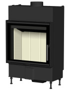 Plieninis židinio ugniakuras Romotop KV HEAT H2N01, 11kW