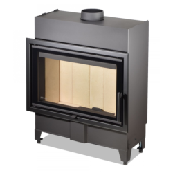 Plieninis židinio ugniakuras Romotop KV HEAT H2P13, 8kW