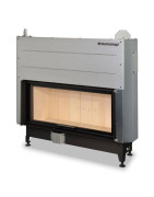 Plieninis židinio ugniakuras Romotop KV HEAT H3LG01, 16kW