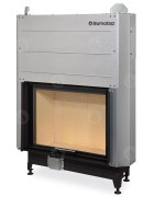 Plieninis židinio ugniakuras Romotop KV HEAT H3LJ01, 5-14kW