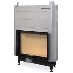 Plieninis židinio ugniakuras Romotop KV HEAT H3LJ01, 5-14kW