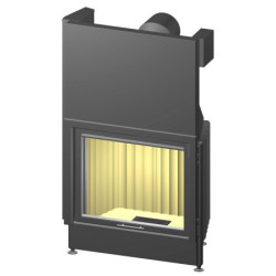 Plieninis židinio ugniakuras Spartherm Varia S62, 3h-4S, 14kW