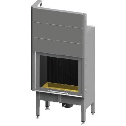 Plieninis židinio ugniakuras Spartherm Global 1Vh60, 8-15kW