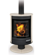 Plieninė krosnelė Romotop Stromboli N02, su keramika, 8kW