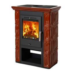 Plieninė krosnelė Thorma Bolghorm, su keramika, 10.5kW