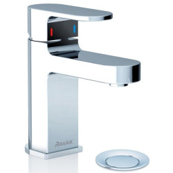 Praustuvo maišytuvas Ravak Chrome CR 011.00, su vožtuvu