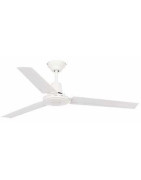 Lubų ventiliatorius Faro Eco Indus, 3 greičių, baltos spalvos