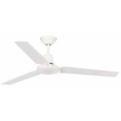 Lubų ventiliatorius Faro Eco Indus, 3 greičių, baltos spalvos