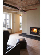 Lubų ventiliatorius Faro Malvinas, 5 greičių, rudos spalvos