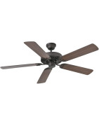 Lubų ventiliatorius Faro Aloha, be šviestuvo, rudos spalvos