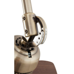 Lubų ventiliatorius Faro Vedra, be šviestuvo, auksinės spalvos