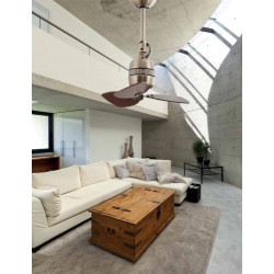 Lubų ventiliatorius Faro Vedra, be šviestuvo, auksinės spalvos