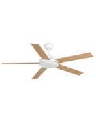 Lubų ventiliatorius Faro Nova, be šviestuvo, baltos spalvos