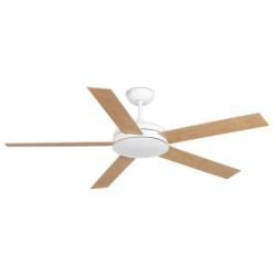 Lubų ventiliatorius Faro Nova, be šviestuvo, baltos spalvos