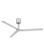 Lubų ventiliatorius Faro Tao, su DC varikliu, nikelio spalvos