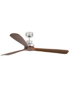 Lubų ventiliatorius Faro Lantau-G, be šviestuvo, nikelio spalvos