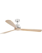 Lubų ventiliatorius Faro Lantau-G, be šviestuvo, nikelio spalvos