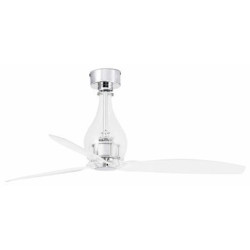 Lubų ventiliatorius Faro Mini Eterfan, su DC varikliu, baltas