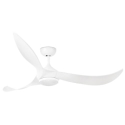 Lubų ventiliatorius Faro Bahamas LED, su šviestuvu, baltas