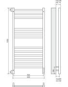 Elektrinis rankšluosčių džiovintuvas Terminus Enisei C12