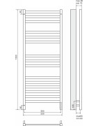 Elektrinis rankšluosčių džiovintuvas Terminus Enisei C15