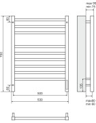 Elektrinis rankšluosčių džiovintuvas Terminus Vatikan C9