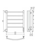 Elektrinis rankšluosčių džiovintuvas Terminus Classic C5