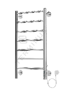 Elektrinis rankšluosčių džiovintuvas Terminus Aurora C7