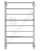 Elektrinis rankšluosčių džiovintuvas Terminus Euromix Kvadro C8