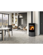 Plieninė krosnelė Romotop Ovalis G 01, su keramika, 8kW