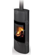 Plieninė krosnelė Romotop Ovalis G 03A, 8kW